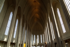 Interior of Hallgrimskirkja