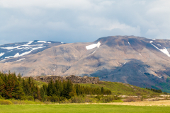 Ármansfell from Þingvellir