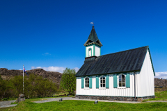 Exterior of Þingvellir Church