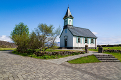 Þingvellir Church and surroundings