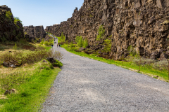 Almannagjá Canyon