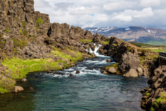 Öxará River cascades