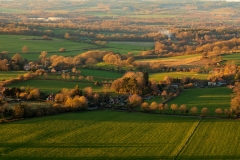 View over South Harting from the South Downs