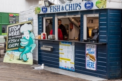 Waiting for fish & chips, Palace Pier