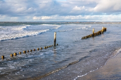 Beach defences, West Wittering Spit