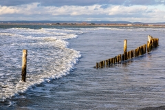 Beach defences, West Wittering Spit
