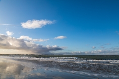 Waves and clouds, West Wittering Beach