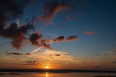 Sunset over the Solent