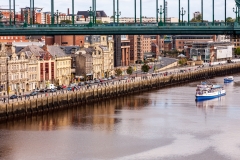 Tyne Bridge and Newcastle Quayside