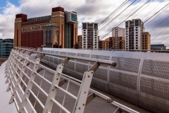 Millenium Bridge and Gateshead Quayside