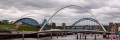 Millenium and Tyne Bridges