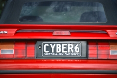 Unusual number plate