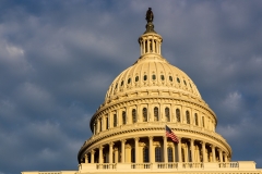 Early evenng, US Capitol