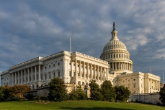 Early evenng, US Capitol