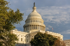 Early evenng, US Capitol