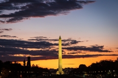 National Mall sunset