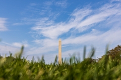Worm's eye view of the Washington Monument