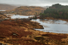 View over Loch Dubhaird Mor