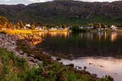 Late evening in Poolewe