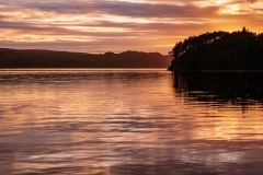 Sunset over Loch Ewe