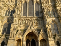 West facade of Salisbury Cathedral