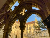 Salisbury Cathedral cloisters
