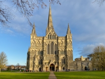 West facade of Salisbury Cathedral