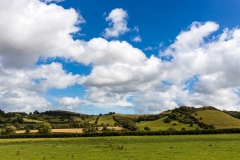 Cadbury Castle from the Leland Trail