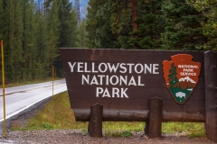 Entrance sign