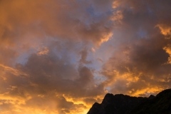 Tiger Leaping Gorge sunset