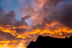 Tiger Leaping Gorge sunset